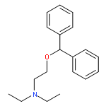 Ethanamine,2-(diphenylmethoxy)-N,N-diethyl-