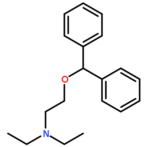 Ethanamine,2-(diphenylmethoxy)-N,N-diethyl-