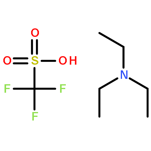 trifluoromethanesulphonic acid, compound with triethylamine (1:1)