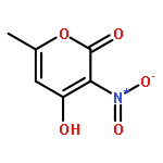 2H-Pyran-2-one, 4-hydroxy-6-methyl-3-nitro-