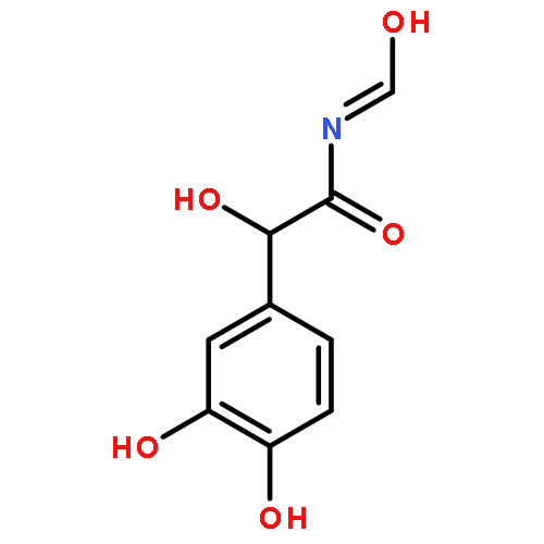 2-(3,4-dihydroxyphenyl)-N-formyl-2-hydroxyacetamide