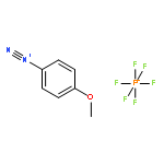 Benzenediazonium,4-methoxy-,hexafluorophosphate( 1-) 