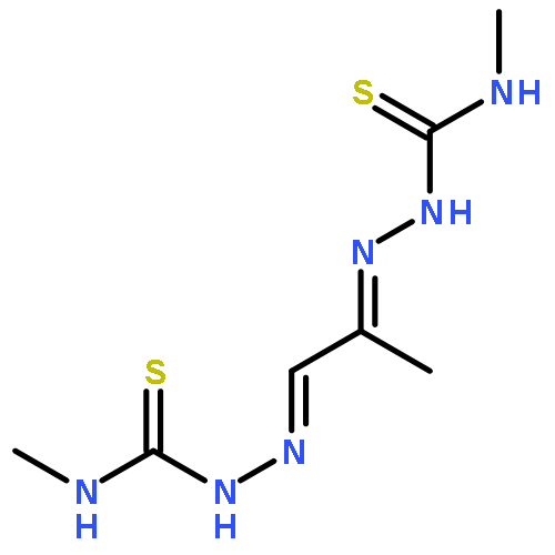 Hydrazinecarbothioamide,2,2'-(1-methyl-1,2-ethanediylidene)bis[N-methyl-