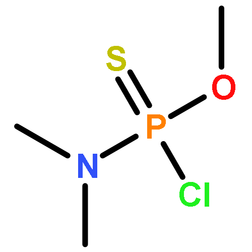 Phosphoramidochloridothioic acid, dimethyl-, O-methyl ester