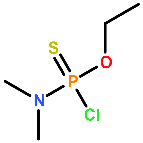 Phosphoramidochloridothioic acid, dimethyl-, O-ethyl ester