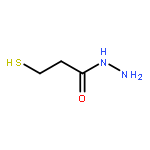 Propanoic acid,3-mercapto-, hydrazide