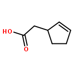 2-Cyclopentene-1-acetic acid, (1R)-