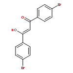 2-Propen-1-one, 1,3-bis(4-bromophenyl)-3-hydroxy-