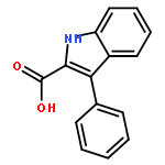 3-Phenyl-1H-indole-2-carboxylic acid