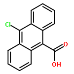 9-Anthracenecarboxylic acid, 10-chloro-