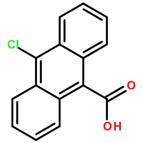 9-Anthracenecarboxylic acid, 10-chloro-