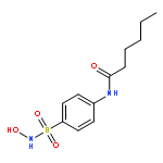 Hexanamide,N-[4-[(hydroxyamino)sulfonyl]phenyl]-