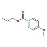 Benzoic acid, 4-methoxy-, propyl ester