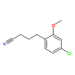 Benzenebutanenitrile,4-chloro-g-methoxy-