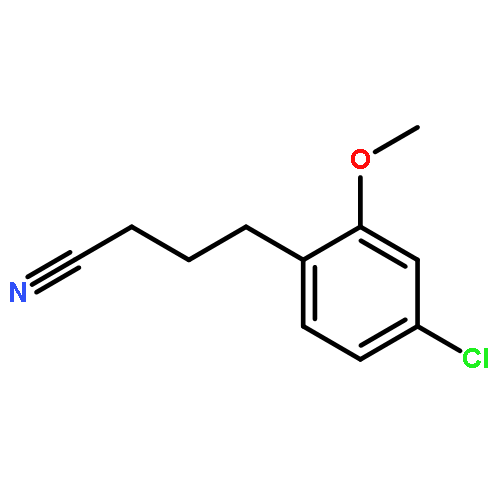 Benzenebutanenitrile,4-chloro-g-methoxy-