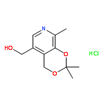 3-hydroxymethyl-4,5-isopropylidenedioxy-6-methylpyridine hydrochloride