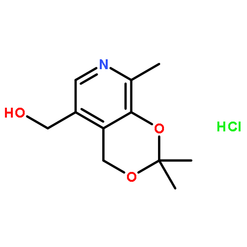 3-hydroxymethyl-4,5-isopropylidenedioxy-6-methylpyridine hydrochloride