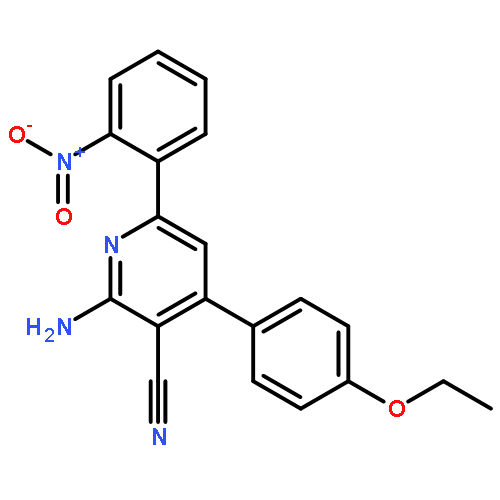 2-amino-4-(4-ethoxyphenyl)-6-(2-nitrophenyl)pyridine-3-carbonitrile