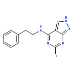 1H-Pyrazolo[3,4-d]pyrimidin-4-amine,6-chloro-N-(2-phenylethyl)-