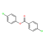 Benzoic acid,4-chloro-, 4-chlorophenyl ester