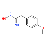 N-Hydroxy-2-(4-methoxyphenyl)acetimidamide