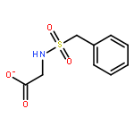 [(benzylsulfonyl)amino]acetate