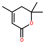 2H-Pyran-2-one, 5,6-dihydro-4,6,6-trimethyl-