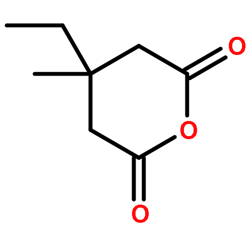 2H-Pyran-2,6(3H)-dione,4-ethyldihydro-4-methyl-