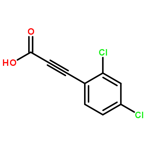 3-(2,4-dichlorophenyl)prop-2-ynoic acid