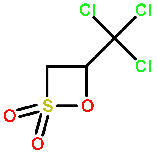 4-(trichloromethyl)-1,2-oxathietane 2,2-dioxide