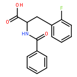 2-benzamido-3-(2-fluorophenyl)propanoic Acid