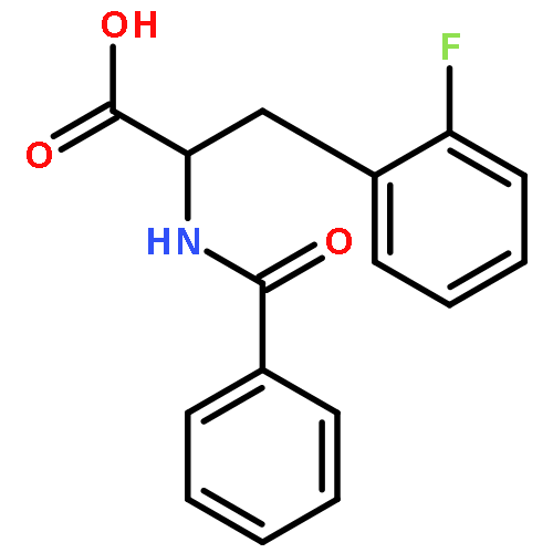 2-benzamido-3-(2-fluorophenyl)propanoic Acid