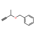 Benzene, [[(1-methyl-2-propynyl)oxy]methyl]-