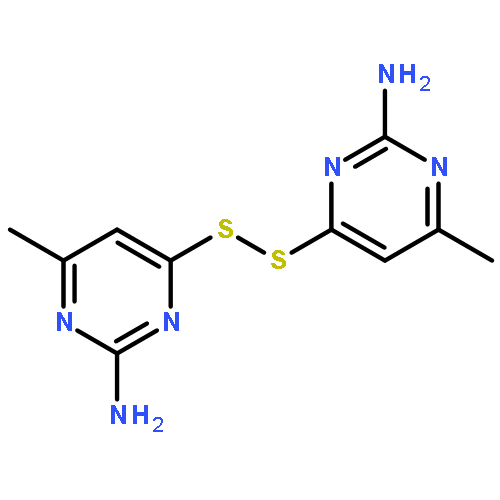 2-Pyrimidinamine,4,4'-dithiobis[6-methyl-