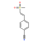 Benzonitrile,4-[(1E)-2-(methylsulfonyl)ethenyl]-