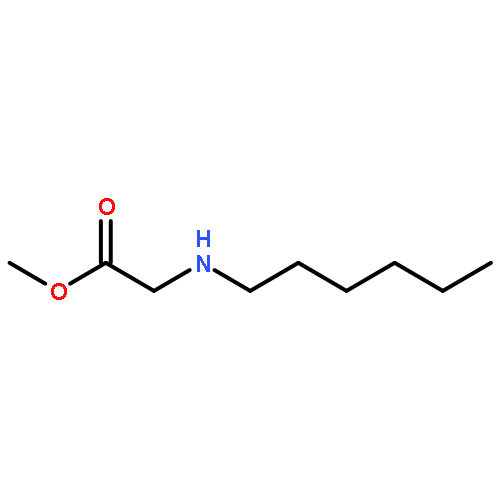 Glycine, N-hexyl-, methyl ester