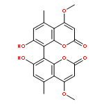 7,7'-dihydroxy-4,4'-dimethoxy-5,5'-dimethyl-2H,2'H-8,8'-bichromene-2,2'-dione