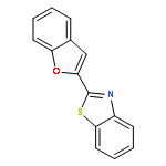 Benzothiazole, 2-(2-benzofuranyl)-