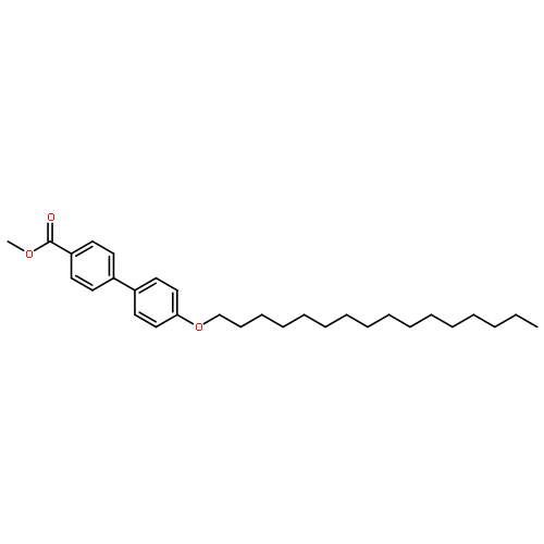 [1,1'-BIPHENYL]-4-CARBOXYLIC ACID, 4'-(HEXADECYLOXY)-, METHYL ESTER