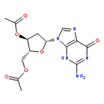 Guanosine, 2'-deoxy-,3',5'-diacetate