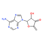 Adenosine, 4',5'-didehydro-3',5'-dideoxy-3'-oxo-