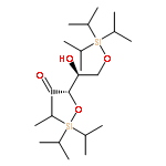 Butanal, 3-hydroxy-2,4-bis[[tris(1-methylethyl)silyl]oxy]-, (2S,3S)-