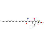 b-D-Galactopyranoside,(2S,3R,4E)-2-amino-3-hydroxy-4-octadecenyl, 3-(hydrogen sulfate), monosodiumsalt (9CI)