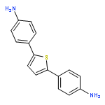 Benzenamine, 4,4'-(2,5-thiophenediyl)bis-