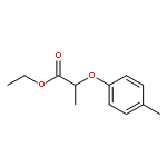 Propanoic acid, 2-(4-methylphenoxy)-, ethyl ester