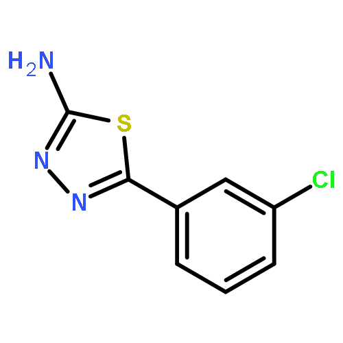 5-(3-chlorophenyl)-1,3,4-thiadiazol-2-amine