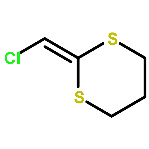 1,3-Dithiane, 2-(chloromethylene)-