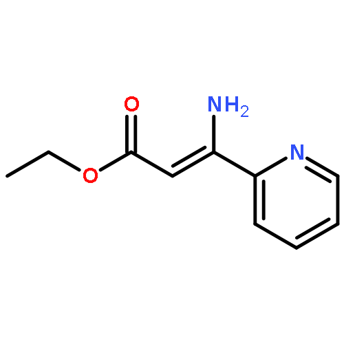 2-Propenoic acid, 3-amino-3-(2-pyridinyl)-, ethyl ester