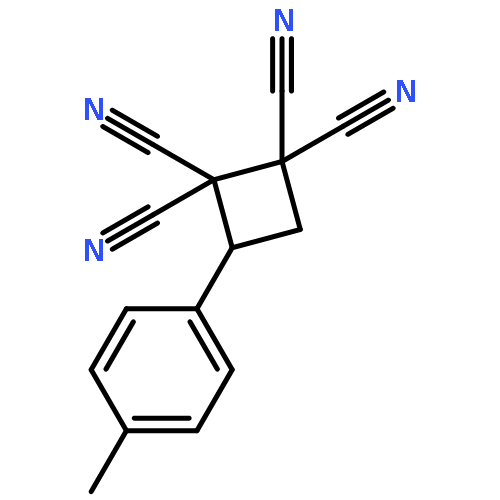 1,1,2,2-Cyclobutanetetracarbonitrile, 3-(4-methylphenyl)-