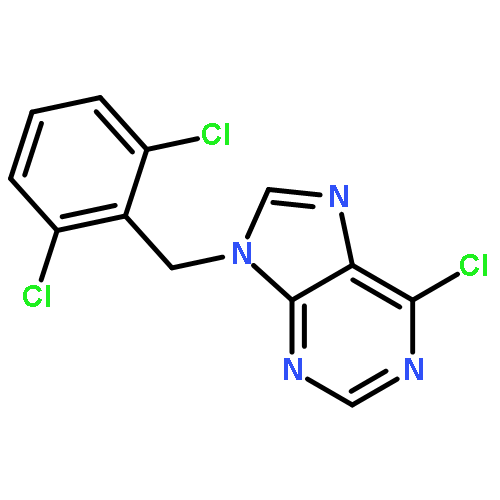 9H-Purine, 6-chloro-9-[(2,6-dichlorophenyl)methyl]-